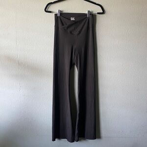 Pac 1980 Black Wide Leg Yoga Pants